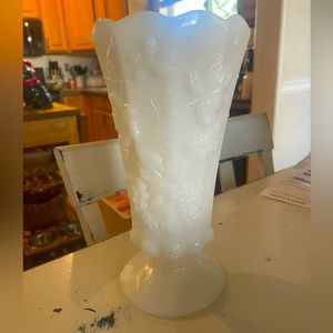 Westmoreland Milk Glass Wedding Vase